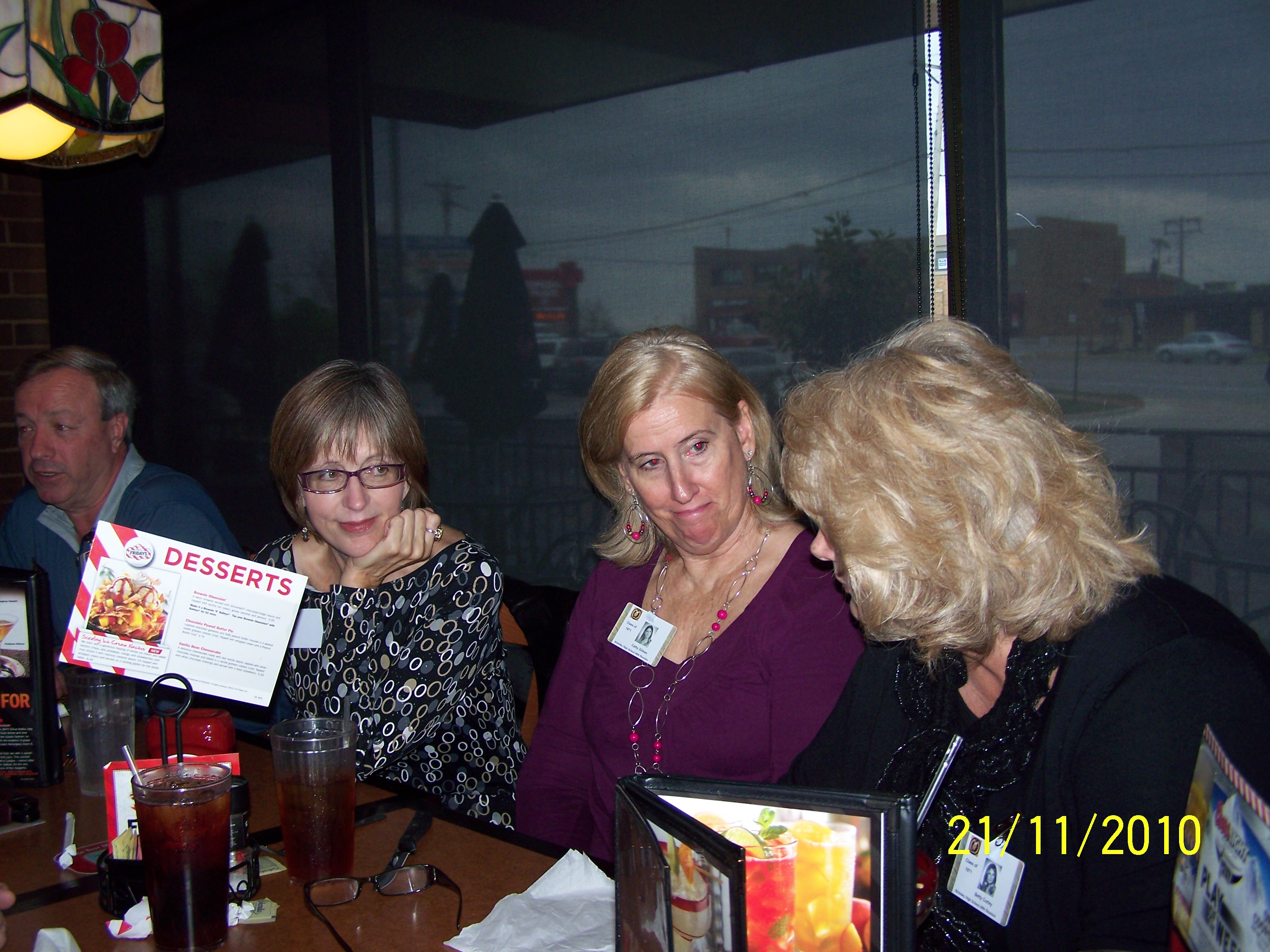Betty Corley, Cathy Gillean, Rita Long, and Don Teasdale